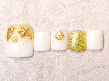 ジュノネイル(juno nail)/貝殻フット