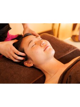 ヘッドスパで癒されたい