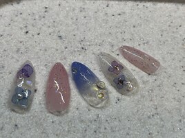 /赤羽ネイル/夏ネイル