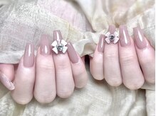 ピピーネイルズ 新宿(PIPPY NAILS)/ワンカラー/長さだし