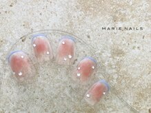 マリーネイルズ 大阪梅田店(MARIE NAILS)/新規8000円 0724d フレンチ