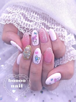 ブーネイル(boooo nail)/秋新作☆マイメロネイル♪