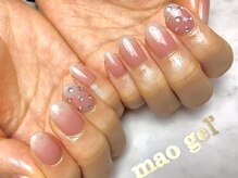 ヨーローネイル(YOLO Nail)/mao gel花びらネイル