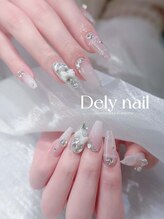 デリーネイル(Dely_nail)/きらめくビジューネイル