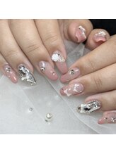 ケソン ネイル スタジオ(qeson nail studio)/ami select☆フレンチガーリー♪