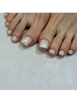 ノエム ネイルサロン(NOEM)/ホワイトミラー