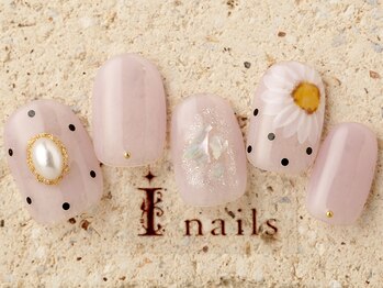アイネイルズ 町田店(I nails)/ガーリーマーガレット　8480円