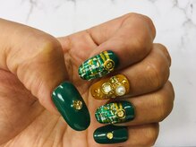 ビューティーアンドライフ オリビア(Beauty&Life Olivia)/ツイードネイル