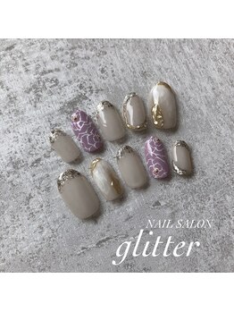 ネイルサロン グリッター(NAIL SALON glitter)/ブライダルネイルチップ