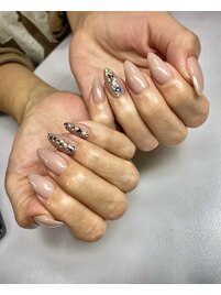 アクセサリーネイル(鴛谷作)