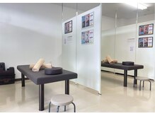 ナオル整体 大里院(NAORU整体)の雰囲気（マンツーマン整体！半個室の圧迫感のない安心した空間）