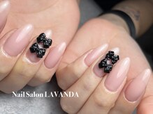 ラバンダ(Lavanda)/リボンネイル