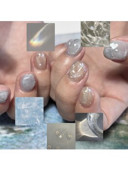 プリュネ(Prune)/ちゅるん/ぷくぷく/水色