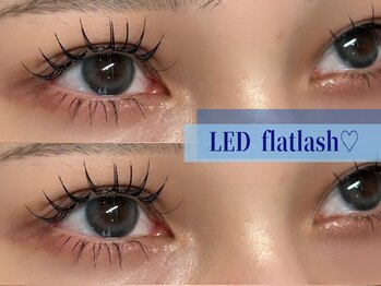 ジェイムファイブアイ 梅田中津店(Jiem5eye)/LED フラットラッシュ