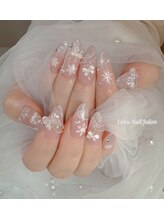 ルル 新宿西口(LULU)/キラキラ冬ネイル