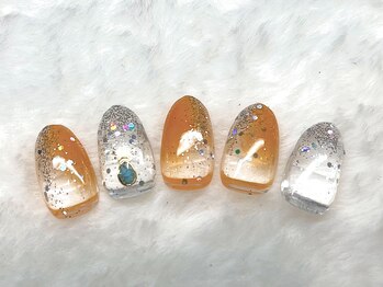 1月定額ネイル オフ込み3500円☆