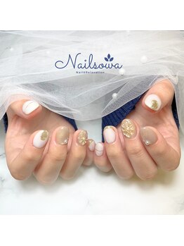 ソワ(sowa)/ミルキーホワイトネイル