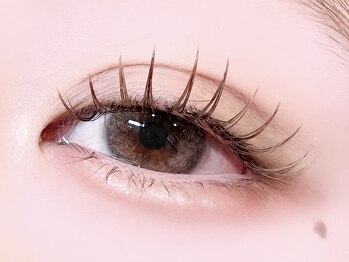 アンドエイチアイラッシュ 立川(&H eyelash)/透明間♪ブラウンエクステ