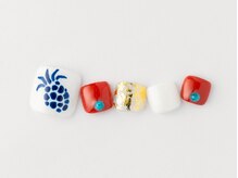 ティアリーネイル コレットマーレ店(Tiary Nail)/パイナップルネイル
