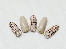 ビーケア 自由が丘店(B.care)/ツィードネイル￥7480