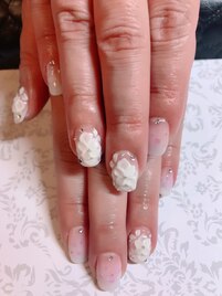 3Dお花ネイル☆