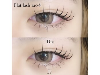 フーフロー(Fooflow)/Flat lash 120本＋下20本