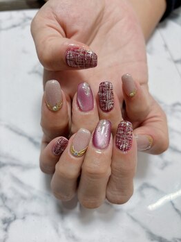 ツイードネイル