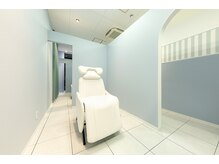 ルクール 亀貝店(Le Coeur)の雰囲気（半個室の施術スペース[まつ毛パーマ/エクステ/オフのみ/眉毛]）