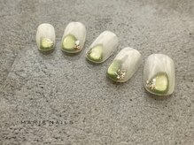 マリーネイルズ 近鉄あべのハルカス店(MARIE NAILS)/新規様7000円 ぷっくり 0521a