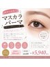 「韓国で話題!!」まつげパーマ×マスカラパーマ(ブラックティント)