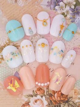 アフロディーテ(Aphrodite)/春夏ネイル☆