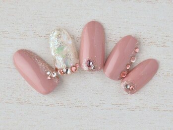 ア ネイル(A nail)/シェルワンカラー【つけ放題】