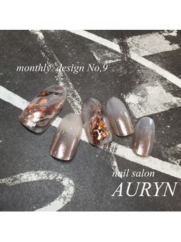 アウリン(AURYN)/4月限定monthly design No,9