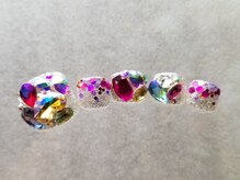 ネイルフロンティア 吉祥寺(NAIL FRONTIER)/カラフルビジュー¥11980