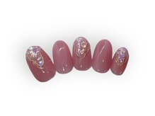 笑楽美屋/キラキラ宝石風ネイル