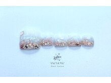 アネモネ(ANEMONE)/雪グラデーションネイル☆