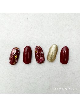 アムルーズ(Amoureuse)/お正月ネイル♪