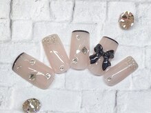 アルセア 上野御徒町店(Alcea)/ちゅるんネイル　リボン