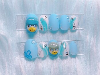 ネイル ファンシーファング(nail_fancy_fang)/推しキャラネイル