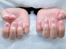 ビーネイル 新松戸(BE NAIL)/チークネイルアート2本