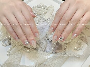 エムアンドワイ 秋葉原店(M&Y)/ストーンネイル持ち込みデザイン