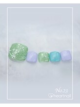 はあとねいる 銀座新富町店/フットネイルＮo.２３