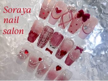 ソラヤ(Soraya)の写真/【秋葉原駅徒歩3分★】韓国風&ワンホンネイルが得意なサロン＊カラー変更OK★定額デザイン随時更新中！