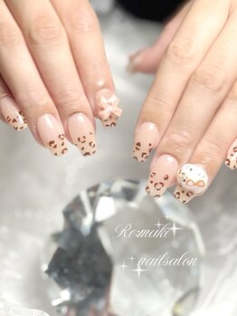 リメイク(Re:make)/ヒョウ柄ネイル