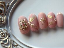 アトリエ フィオリトゥーラ(atelier FIORITURA)/ハートジュエリーネイル