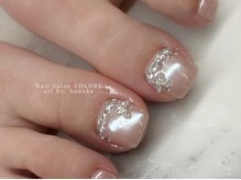 クロレ(Nail Salon COLORE)の雰囲気(【ラシックすぐの好立地】サンダル映えするフットネイル☆)