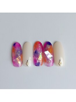 エトワール 大垣店(Etoile)/タイダイとシェルネイル☆