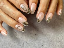 ネイル マックスケリー 大阪梅田(MAXKELLY)/メタルニュアンスアート