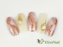 エリクサーネイル 池袋(Elixir Nail)/定額b カジュアル/クーポン使用