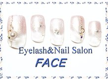 アイラッシュアンドネイルサロン フェイス(Eyelash&NailSalon FACE)/ハンド定額ネイル　￥6.500